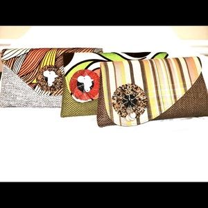 purses/clutch made with African fabrics